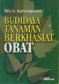 Budidaya Tanaman Berkhasiat Obat