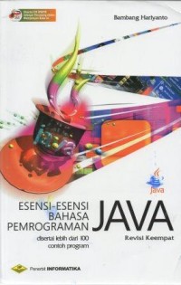 Esensi- esensi Bahasa Pemrograman Java