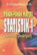 Pokok-Pokok Materi Statistik 1 (Statistik Deskriptif)