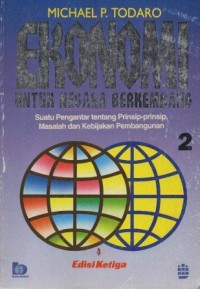 Ekonomi Untuk Negara Negara Berkembang BUku 2