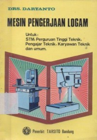 Mesin Pengerjaan Logam