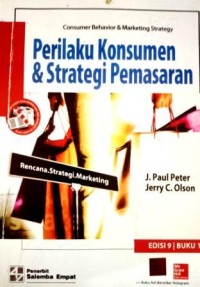 Perilaku Konsumen Dan Strategi Pemasaran