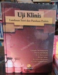 Uji Klinis Landasan Teori dan Panduan Praktis