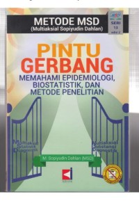 Metode MSD Pintu Gerbang Memahami Epidemiologi,Biostatistik,Dan Metode Penelitian