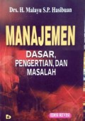 Manajemen Dasar,Pengertian,Dan Masalah