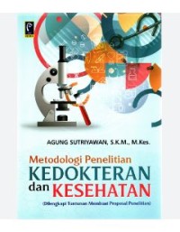 Image of Metodologi Penelitian Kedokteran dan Kesehatan