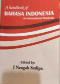A Handbook of Bahasa Indonesia for International Students
