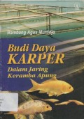 Budi Daya Karper Dalam Jaringan Keramba Apung