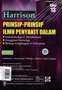 Harrison Prinsip-Prinsip Ilmu Penyakit Dalam Edisi 13 Volume 5