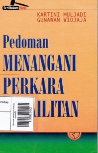 Pedoman Menangani Perkara Kepailitan