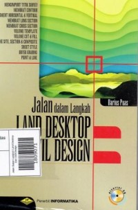 Jalan Dalam Langkah Land Desktop Dan Civil Design