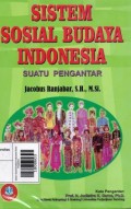 Sistem Sosial Budaya Indonesia Suatu Pengantar