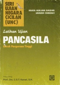 Latihan Ujian Pancasila Untuk Perguruan Tinggi