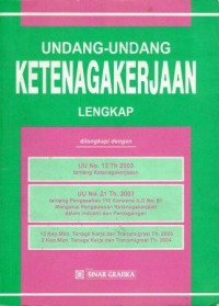 Undang-Undang Ketenagakerjaan Lengkap