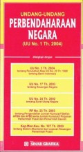 Undang-Undang Perbendaharaan Negara (UU No. 1 Th. 2004)