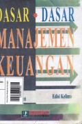 Dasar-Dasar Manajemen Keuangan