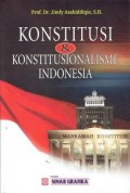 Konstitusi & Konstitusionalisme Indonesia