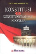 Konstitusi & Konstitusionalisme Indonesia