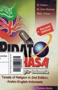 Pidato 3 Bahasa Arab Inggris Indonesia