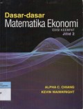 Dasar - Dasar Matematika Ekonomi Jilid 2