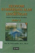 Ekonomi Sumberdaya Alam dan Lingkungan Edisi 3