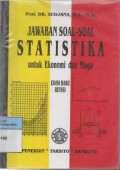 Jawaban Soal - Soal Statistika untuk Ekonomi dan Niaga