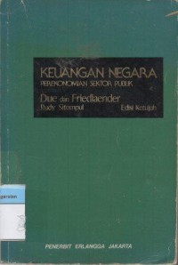 Keuangan Negara Perekonomian Sektor Publik