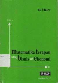 Matematika Terapan Untuk Bisnis dan Ekonomi