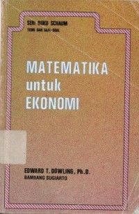 Matematika Untuk Ekonomi