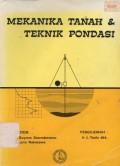 Mekanika Tanah dan Teknik Pondasi