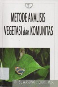 Metode Analisis Vegetasi dan Komunitas