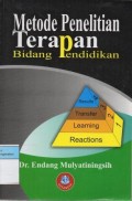 Metode Penelitian Terapan: Bidang pendidikan