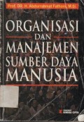 Organisasi dan Manajemen Sumber Daya Manusia