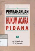 Pembaharuan Hukum Acara Pidana