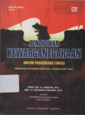 Pendidikan Kewarganegaraan Untuk Perguruan Tinggi