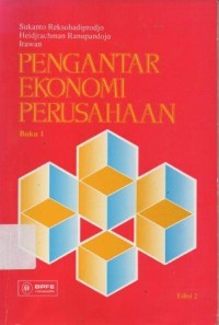 Pengantar Ekonomi Perusahaan Buku 1