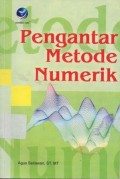 Pengantar Metode Numerik