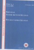 Pernyatan Standar Akuntansi Keuangan Penyajian Laporan Keuangan