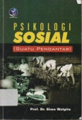 Psikologi Sosial Suatu Pengantar