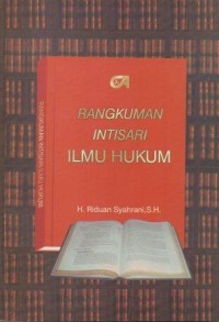 Rangkuman Intisari Ilmu Hukum