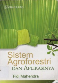 Sistem Agroforestri dan Aplikainya