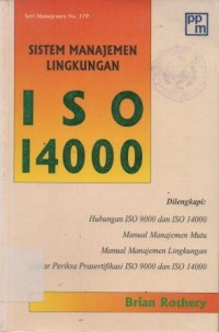 Sistem Manajemen Lingkungan ISO 14000