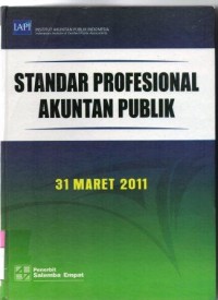 Image of Standar Profesional Akutan Publik