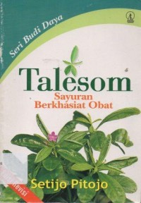 Talesom : Sayuran Berkhasiat Obat