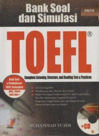 Toefl Complete Listening,Structure,and Reading Test and Practices