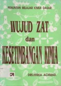 Wujud Zat dan Kesetimbangan Kimia
