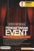 Sistem Informasi Event Dengan PHP Untuk Panduan Skripsi