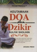 Keutamaan Do'a Dan Zikir