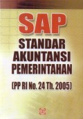 SAP Standar Akuntansi Pemerintahan (PP RI No.24Th.2005)