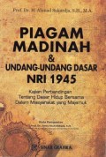 Piagam madinah & Undang-undang Dasar NRI 1945